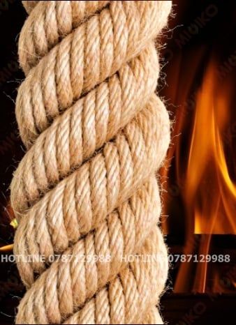 Dây thừng, rèm, thảm đay chống cháy