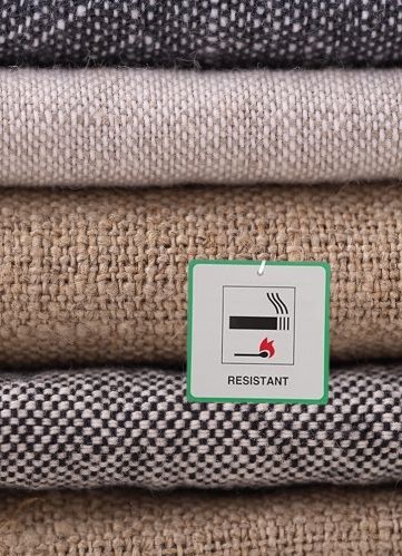 FLAME RETARDANT UPHOLSTERY FABRICS