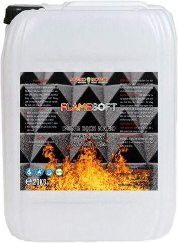 FLAMESOFT: Fire-Retardant Coating for SPONGE Foam