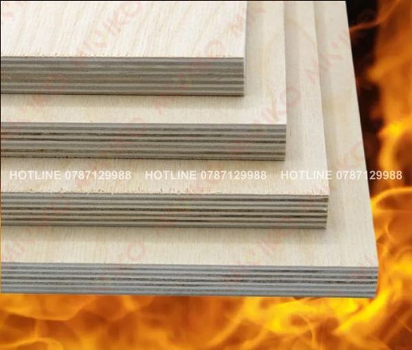 Dịch vụ xử lý Chống cháy cho Ván ép Plywood