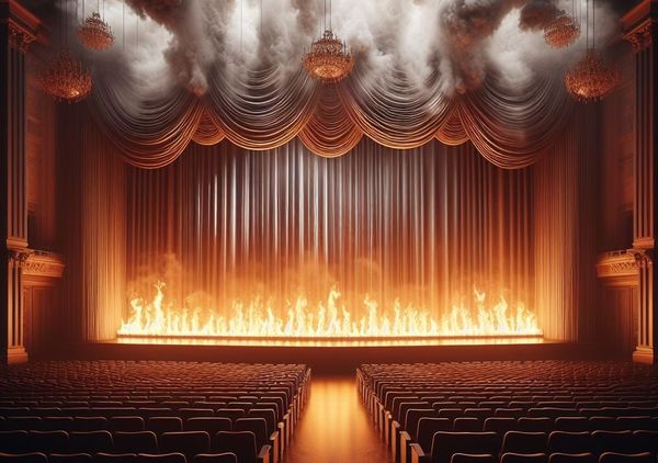 FLAME RETARDANT CURTAINS