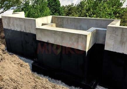 GIBPLASTIC: waterproofing membrane, water based, free bitum