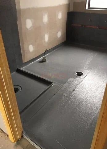 GIBPLASTIC: waterproofing membrane, water based, free bitum