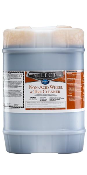 CB SELECT NON-ACID WHEEL & TIRE CLEANER -Dung dịch làm sạch lốp và lazăng (không có acid) - nhóm SELECT