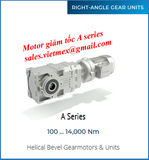 Động cơ giảm tốc A series Bonfiglioli
