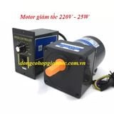 Motor giảm tốc 220V 25W mini