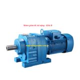 Motor giảm tốc tải nặng - Kiểu R - Đồng trục