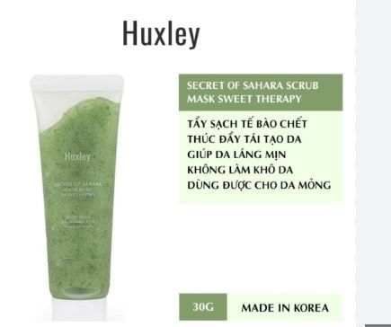 Tẩy Tế Bào Chết Huxley Scrub Mask: Sweet Therapy Mini 30g