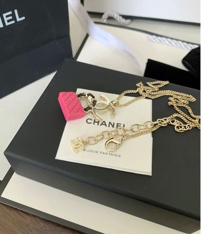  Vòng Cổ Chanel Túi Hồng 