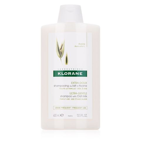  Klorane Extra Doux Shampooing - Dầu Gội Với Sữa Yến Mạch Nhẹ Dịu Cho Cả Gia Đình 400ml 