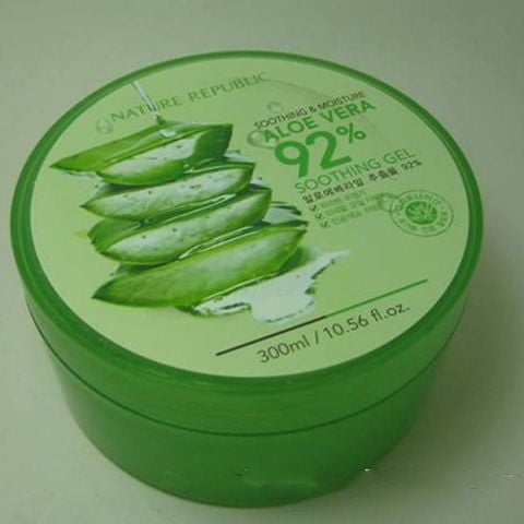  Gel Dưỡng Đa Năng Lô Hội Nature Republic Soothing  Moisture Aloe Vera 92% Soothing Gel 