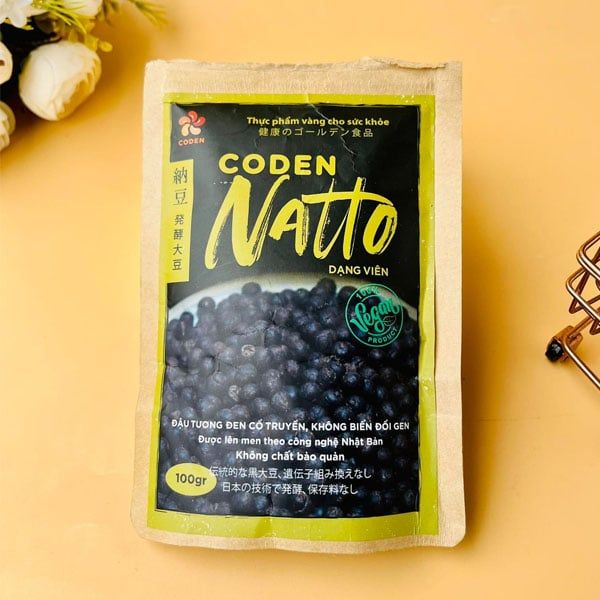 Coden Natto Dạng Viên Đậu Đen