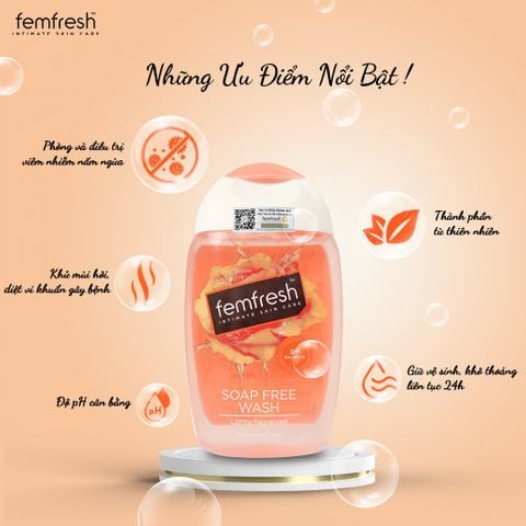  Dung Dịch Vệ Sinh Phụ Nữ Femfresh Cao Cấp Hằng Ngày 250ml 