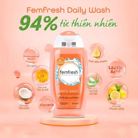  Dung Dịch Vệ Sinh Phụ Nữ Femfresh Cao Cấp Hằng Ngày 250ml 