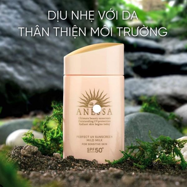 Sữa Chống Nắng Dịu Nhẹ Cho Da Nhạy Cảm và Trẻ Em SPF̀50