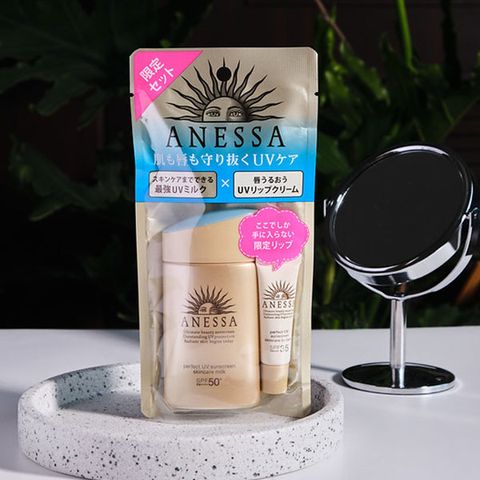  Kem Chống Nắng Anessa Perfect UV Sunscreen Skincare Milk SPF̀50 