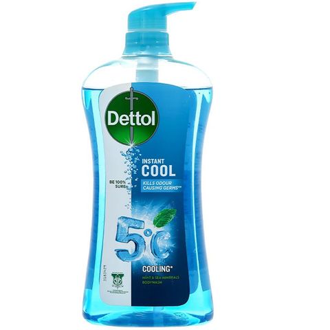  Sữa Tắm Dettol Onzen Mát Lạnh Chai 950g 