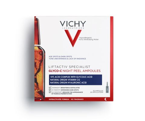  Dưỡng Chất Giảm Thâm Nám, Làm Sáng Da Ban Đêm Vichy Laboratoires Liftactiv Specialist Glyco-C Night Peel Ampoules 