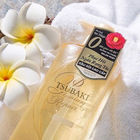  Dầu Gội Tsubaki Premium Repair 490ml ( Màu Vàng ) 