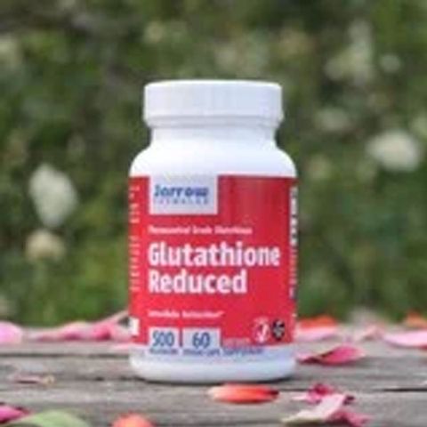  Viên Uống Trắng Da Glutathione Jarrow 500mg 60 Viên 