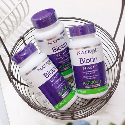  Viên Uống Mọc Tóc Natrol Biotin Beuty 10000mg 