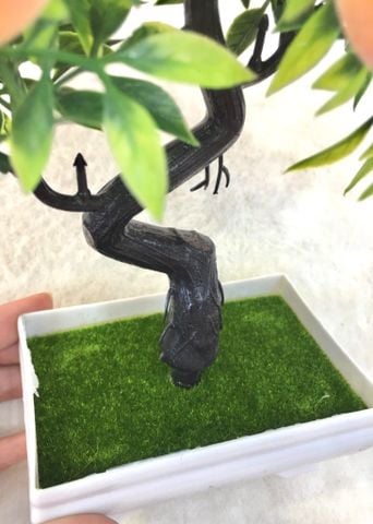  Cây Nhựa Bonsai Đào 