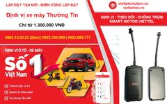 Định vị xe máy huyện Thường Tín - Lắp tận nơi, bảo hành toàn quốc