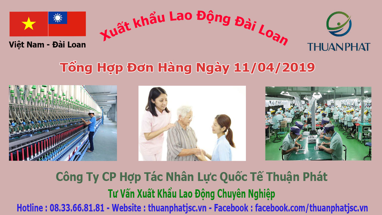 Tổng Hợp Đơn Hàng 11/04/2019