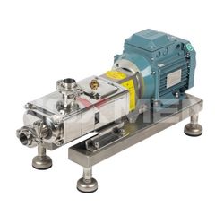 Máy bơm trục vít đôi Inox Men, model: INM-GKTS-3T-1.1KW, inox: 316L