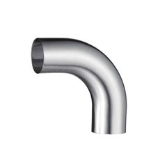 Co hàn tự động 90° vi sinh, inox 316L, bóng mờ, chuẩn SMS, loại dài, nối hàn