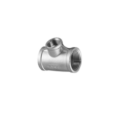Tê giảm ren công nghiệp, inox 304