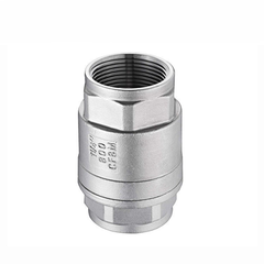 Van 1 chiều lò xo đứng công nghiệp, inox 304