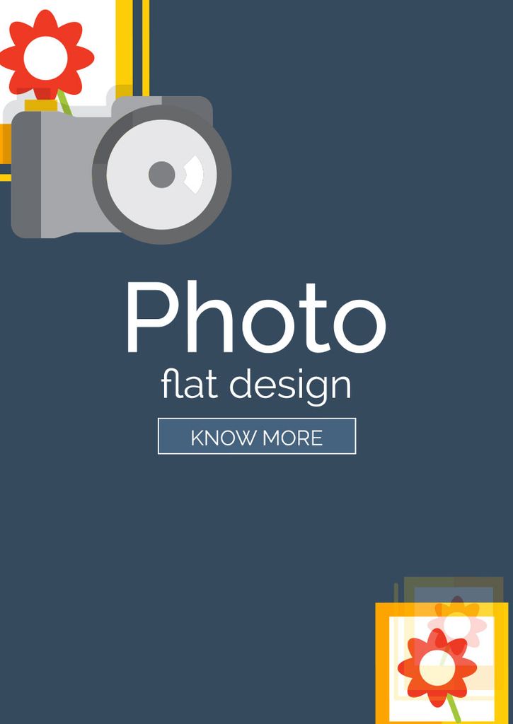 Photo Flat Design