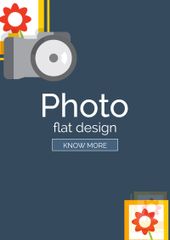 Photo Flat Design