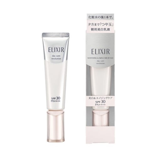 Kem dưỡng ngày kèm chống nắng Shiseido Elixir Whitening &amp; Skin Care By –  hangnhatnoidiatot