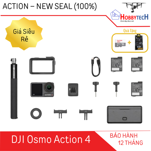  DJI Osmo Action 4 - Chính hãng DJI 