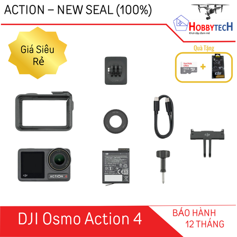  DJI Osmo Action 4 - Chính hãng DJI 