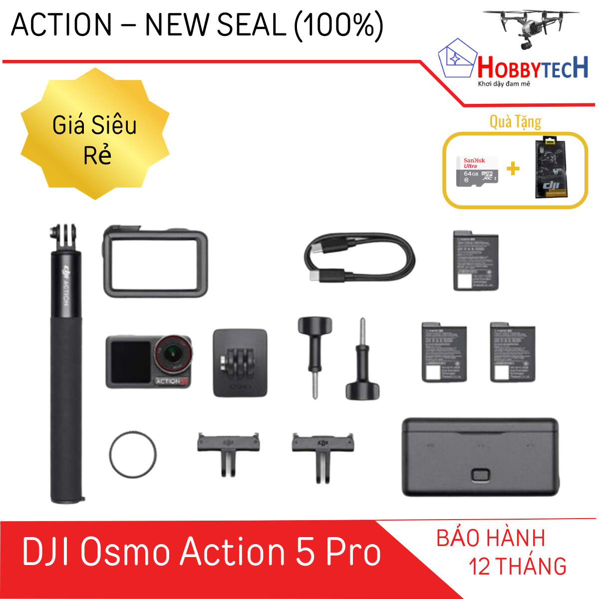 DJI Osmo Action 5 Pro   - Chính hãng DJI
