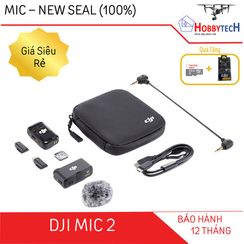  DJI Mic 2 - Chính hãng tại Hobbytech 