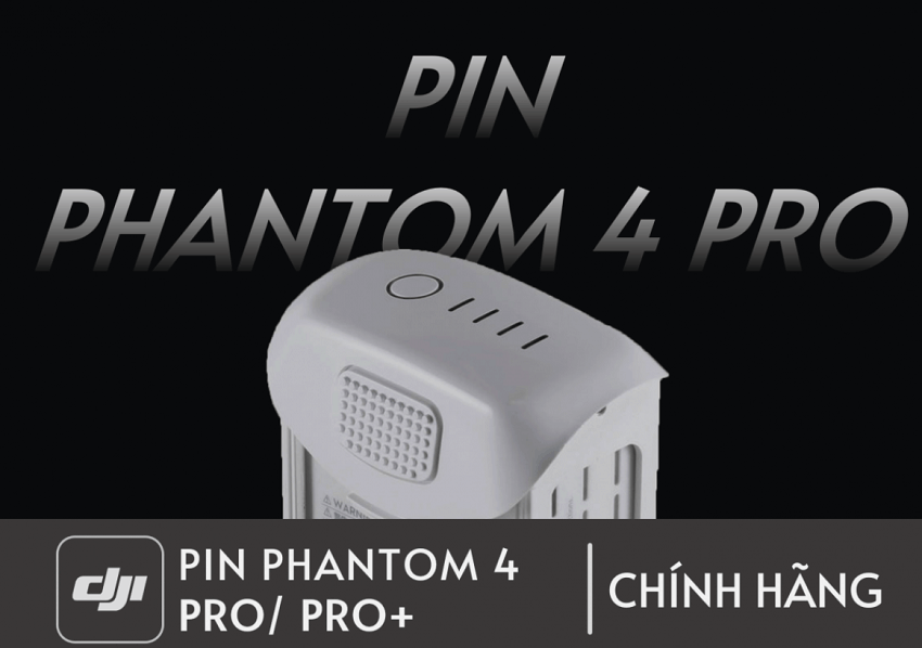 Pin Phantom 4 Pro cũ (Like New) - Chính hãng DJI - Bảo hành 6 tháng.