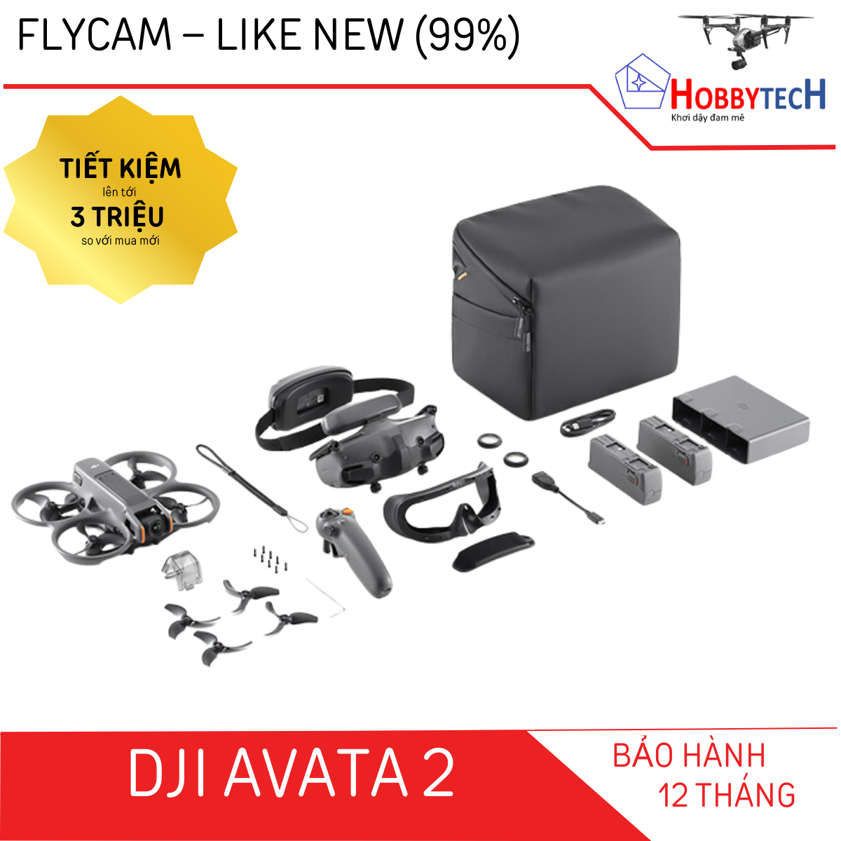 DJII Avata 2 Cũ (Like New) - Chính hãng DJI