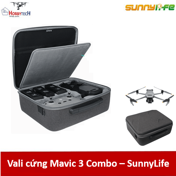 Vali cứng Mavic 3 Combo Sunnylife - Chống sốc và chuyên dụng có quai đeo