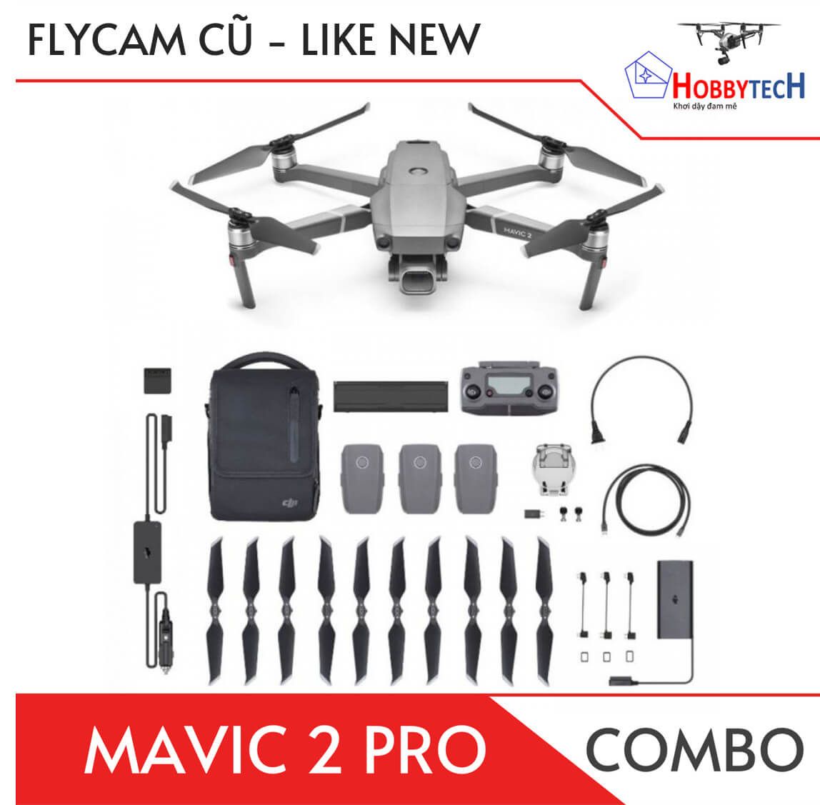 Mavic 2 Pro cũ - Fly more combo - Cũ  (Like new)