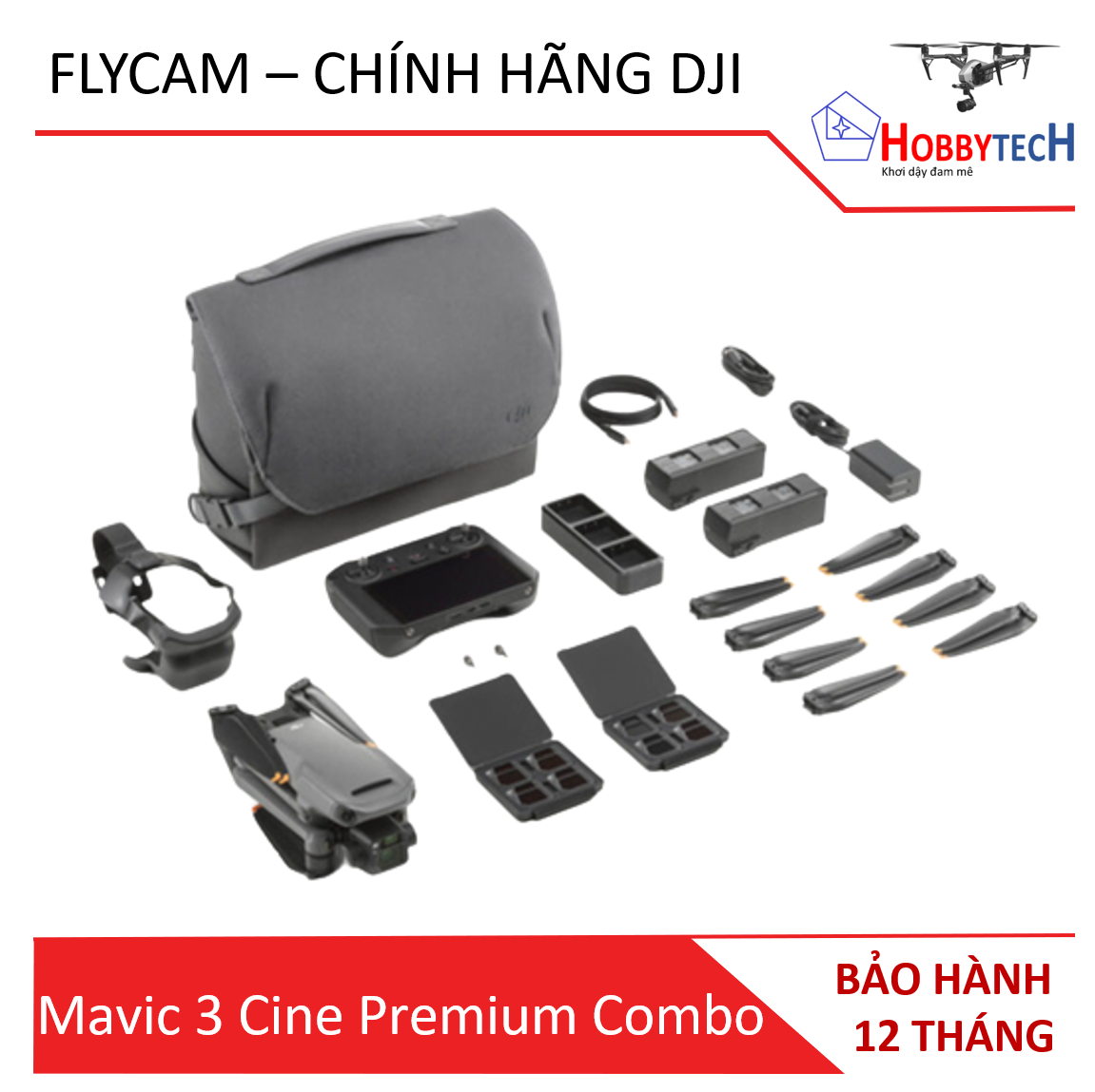 Mavic 3 DJI Cine Premium Combo – Chính hãng DJI