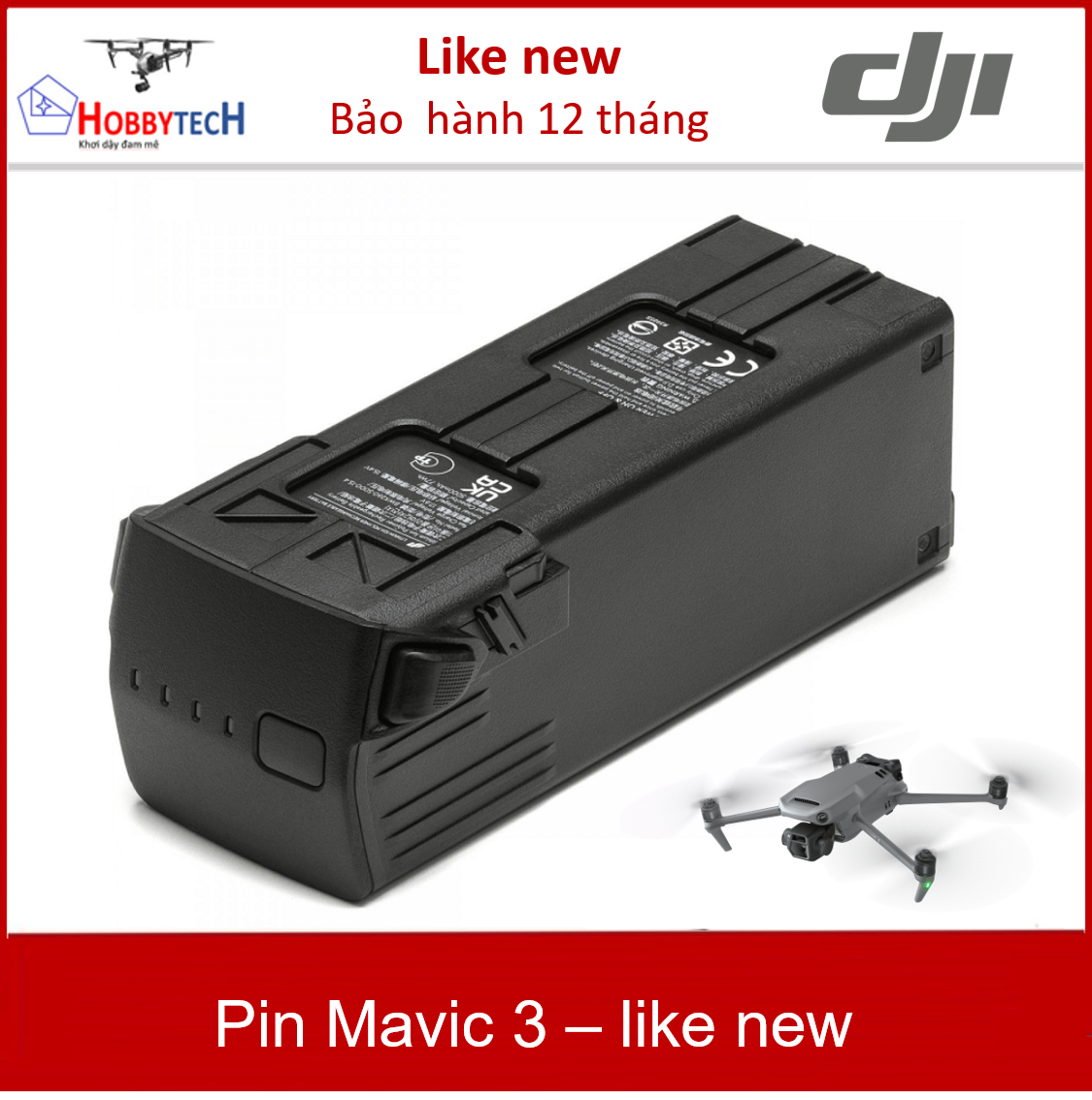 Pin Mavic 3 chính hãng DJI – BH 6 tháng | Hobbytech