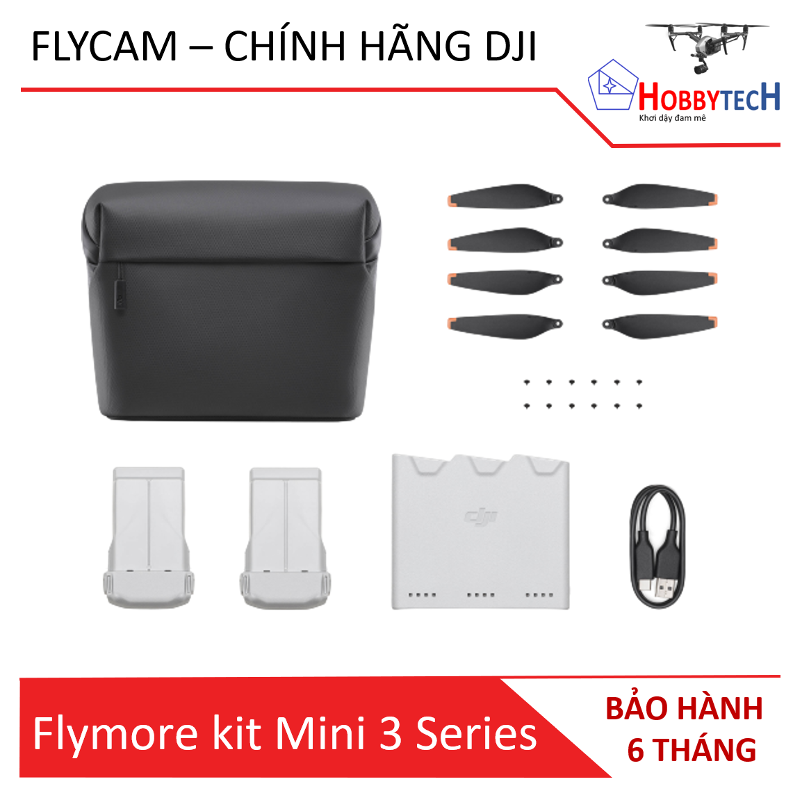 Fly more kit mini 3 cũ / mini 3 pro cũ – chính hãng DJI