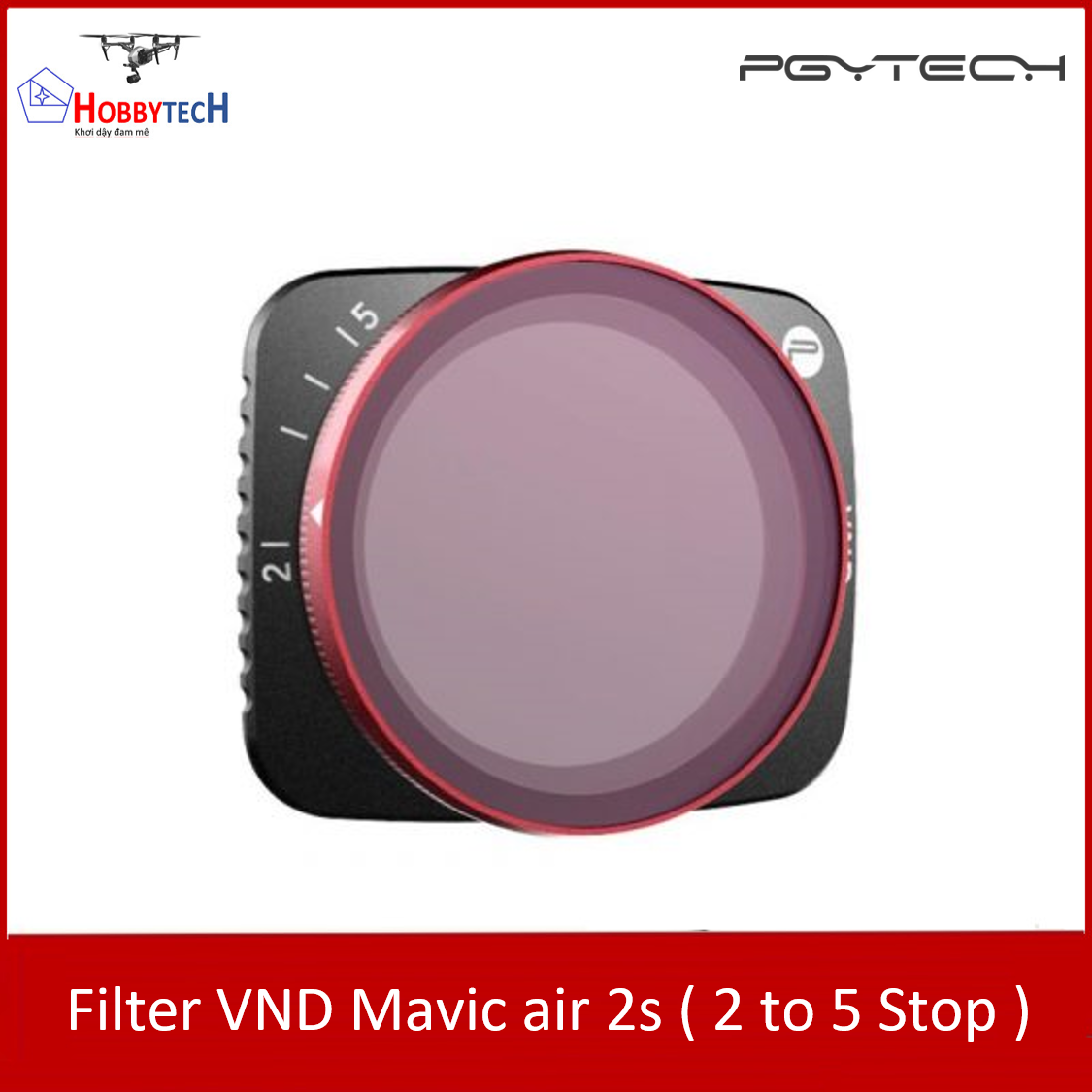 Kính lọc Mavic Air 2S VND Filter (2 to 5 stop) – PGYtech