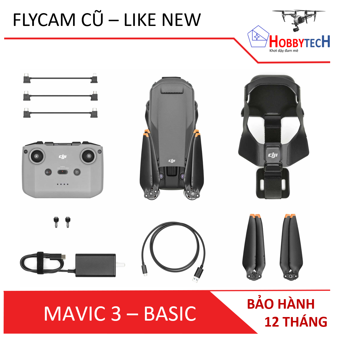 Mavic 3 Bản đơn – DJI ( Like new )