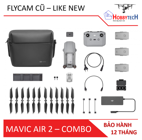  Mavic Air 2 Combo – Cũ (Like New) 