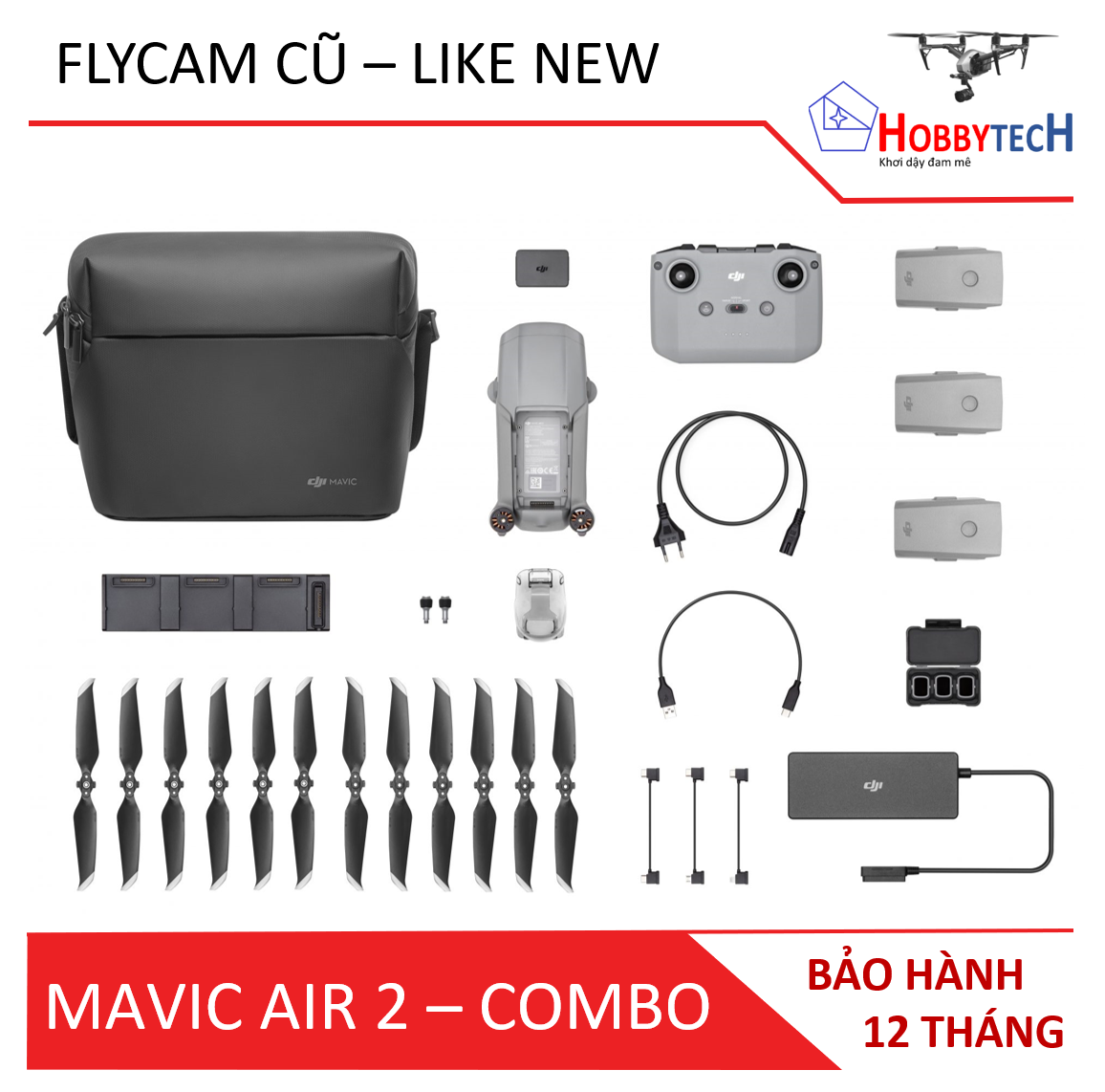 Mavic Air 2 Combo – Cũ (Like New)